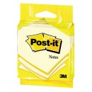 Post-it Notes, 100 vel, ft 76 x 76 mm, geel, op blister