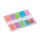 Post-it Index, ft 11,9X43,2 mm, blister met 5 kleuren, 20 tabs per kleur