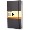 Moleskine notitieboek, ft 13 x 21 cm, gelijnd, soepele cover, 192 bladzijden, zwart