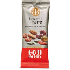 Beautiful Nuts noten, zakje van 50 g, Goji Mix