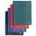 Pergamy showalbum, voor ft A4, met 80 transparante tassen, in geassorteerde kleuren