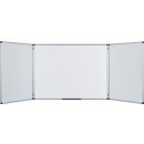 Pergamy Excellence emaille trio whiteboard ft 90 x 60 cm (gesloten)