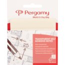 Pergamy transparante notes, ft 76 x 76 mm, 50 vel, wit