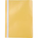 Pergamy snelhechtmap, ft A4, PP, pak van 5 stuks, geel