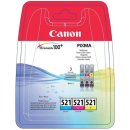 Canon inktcartridge CLI-521, 446 paginas, OEM 2934B010, 3 kleuren