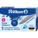 Pelikan vulling voor Pelikano/Twist, blauw, doos met 5 stuks