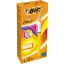 Bic 4 Colours Sun, balpen, 0,32mm, 4 fashion inktkleuren,...