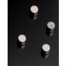 Naga magneet voor glasborden, cilinder, 4 stuks