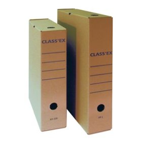 Classex archiefdoos,voor ft A4, binnenft: 34,5 x 25,1 cm