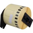 Compatible tape Brother QL, breedte: 62 mm, witte...