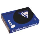 Clairefontaine Trophée Pastel, gekleurd papier, A4, 160 g, 250 vel, zwart