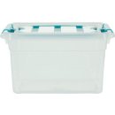 Whitefurze Carry Box opbergdoos 13 liter, transparant met...
