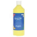 Gallery plakkaatverf, flacon van 500 ml, lichtgeel