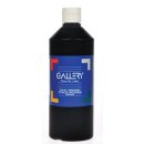 Gallery plakkaatverf, flacon van 500 ml, zwart