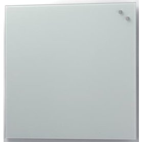 Naga magnetisch glasbord, wit, ft 45 x 45 cm