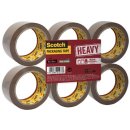 Scotch verpakkingsplakband Heavy, ft 50 mm x 66 m, bruin,...