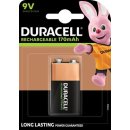 Duracell oplaadbare batterij 9V, op blister