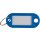 Q-CONNECT sleutelhanger, pak van 10 stuks, donkerblauw