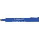 Q-CONNECT permanente marker, 2-5 mm, schuine punt, blauw