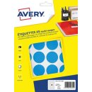 Avery PET30B ronde markeringsetiketten, diameter 30 mm,...