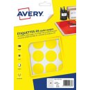 Avery PET30J ronde markeringsetiketten, diameter 30 mm,...