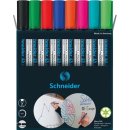 Schneider Maxx 290 whiteboardmarker, 6 + 2 gratis, assorti