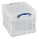 Really Useful Box opbergdoos 35 liter opvouwbaar, transparant