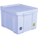 Really Useful Box opbergdoos 35 liter, neonwit met witte...