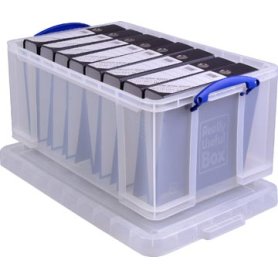 Really Useful Box opbergdoos 64 liter, transparant