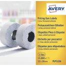 Avery YPLP1226 etiketten voor prijstang permanent, ft 12...